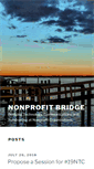 Mobile Screenshot of nonprofitbridge.com